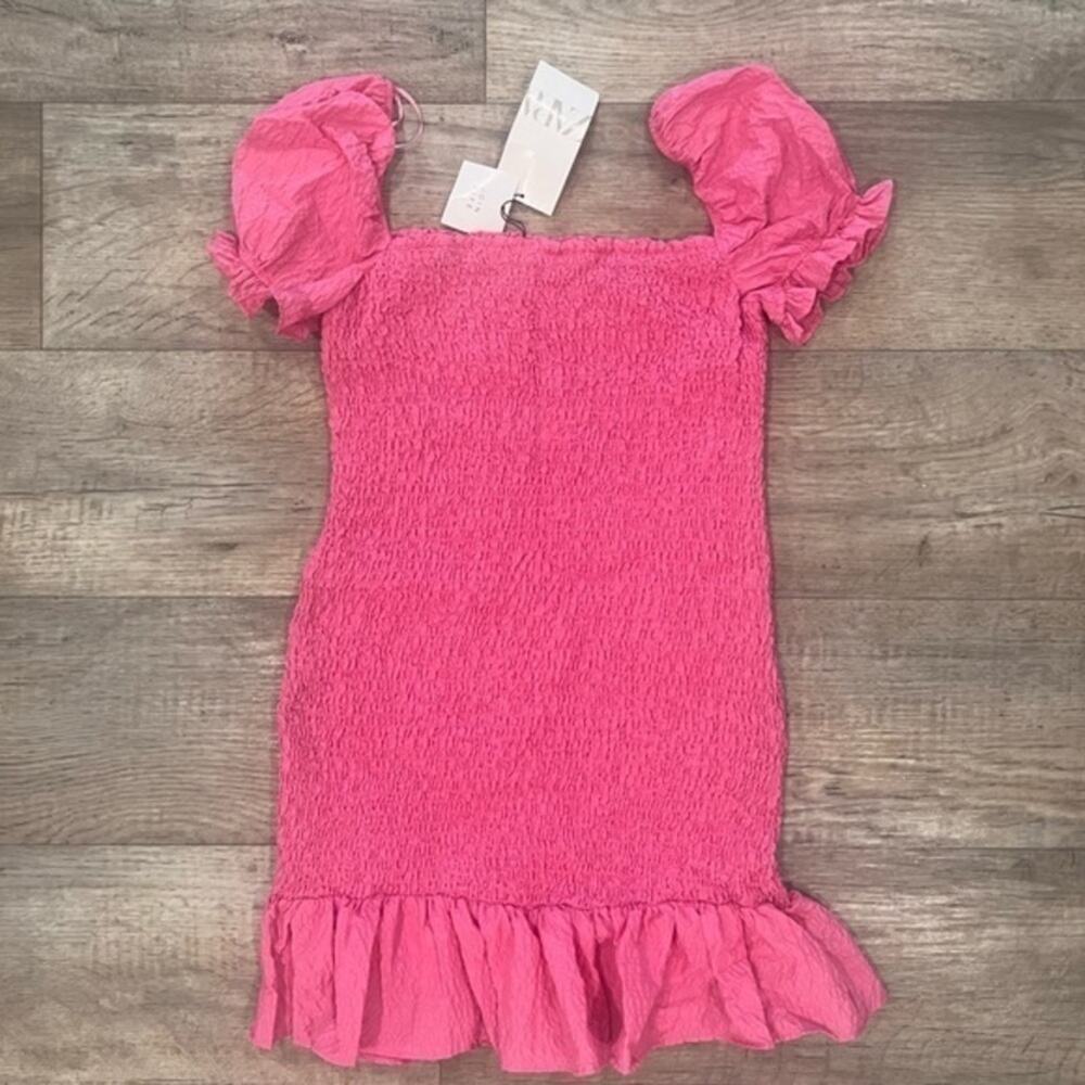ZARA Mini Dress with Flounced Hem NWT LAST ONE!!! - Picture 15 of 16